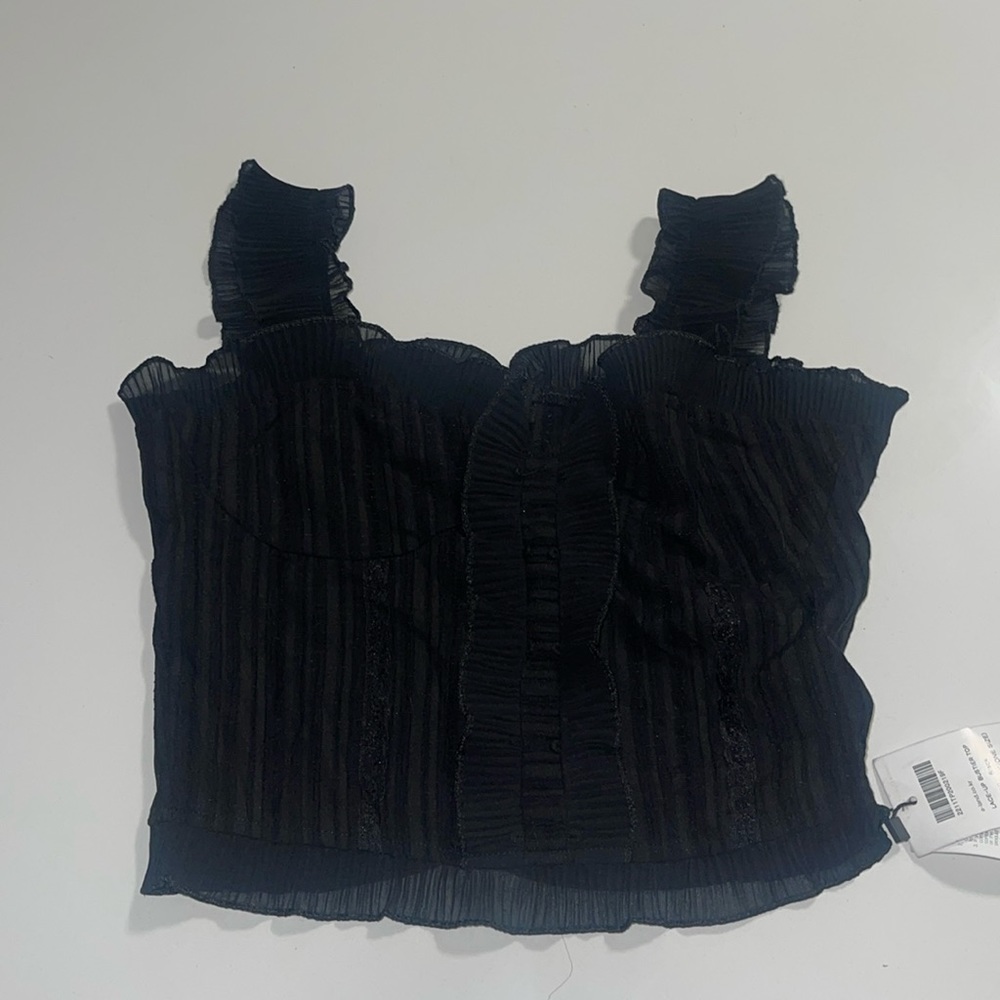 New never been work place up bustier top!